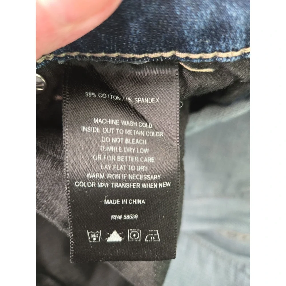 KUT from the Kloth Boyfriend Jeans Medium Wash Distressed Size 2 - Picture 5 of 14